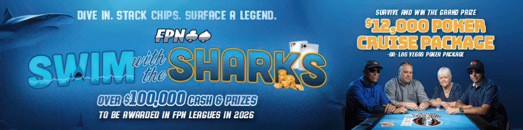swim with the sharks poker